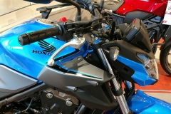 Honda CB500F Color Candy Caribbean Blue Sea en Servihonda.