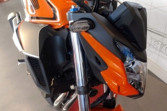 Honda CB500F Color Naranja Candy Energy en Servihonda.