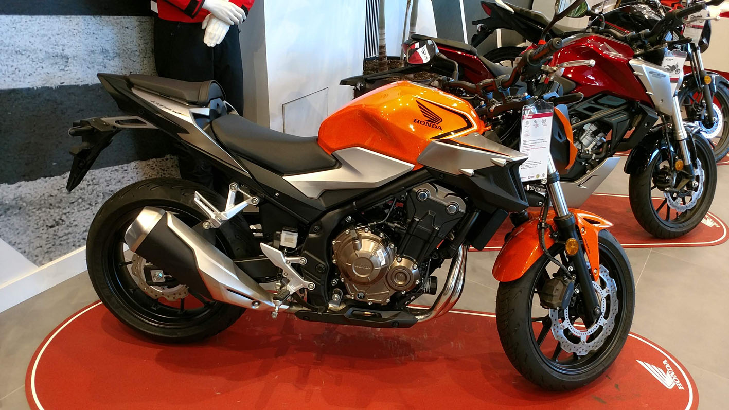 Honda CB500F at Servihonda.