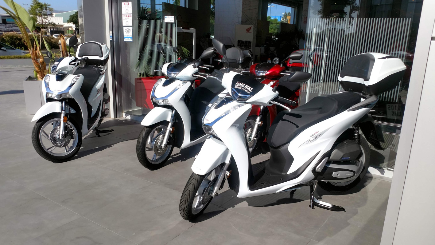 Honda SH125i Demo Bike en Servihonda.